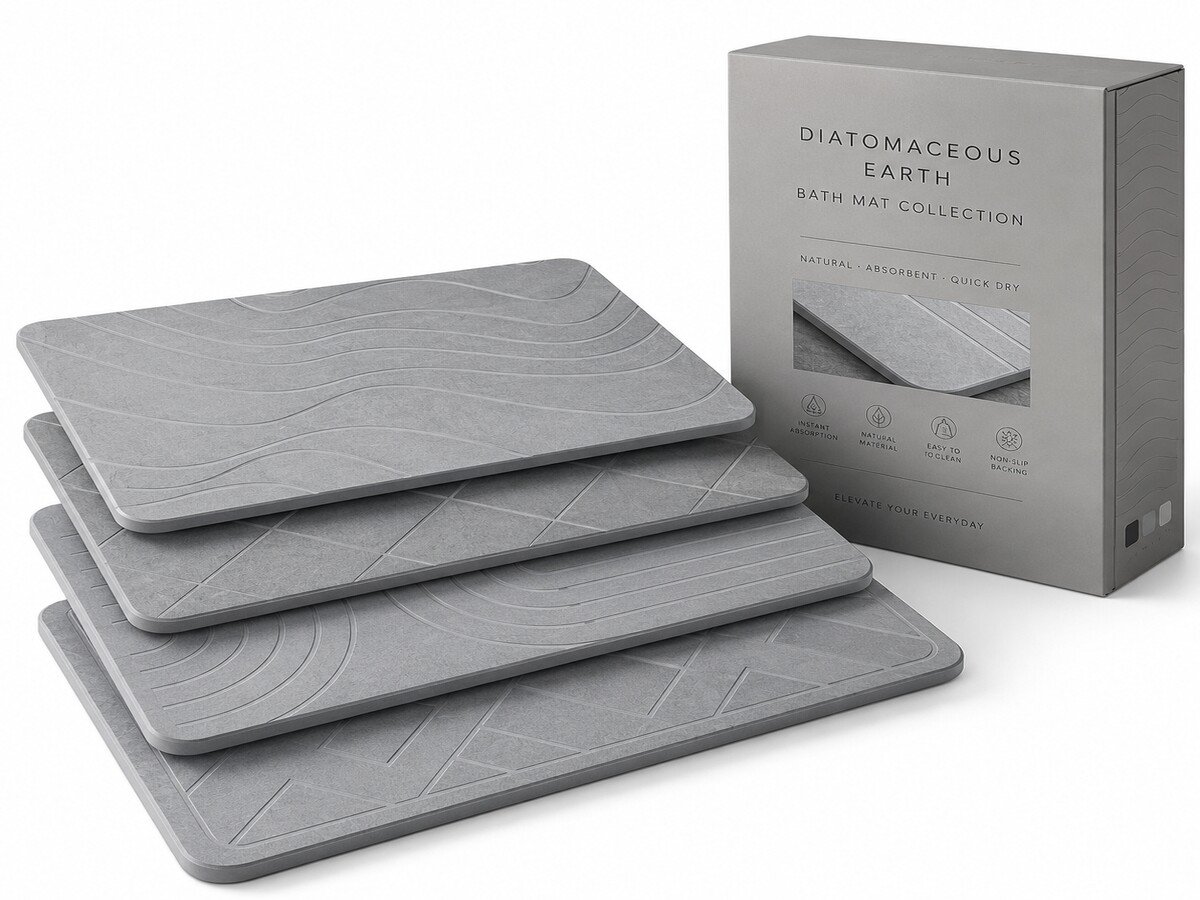 MT-13 Soft Diatomaceous Earth Bath Mat