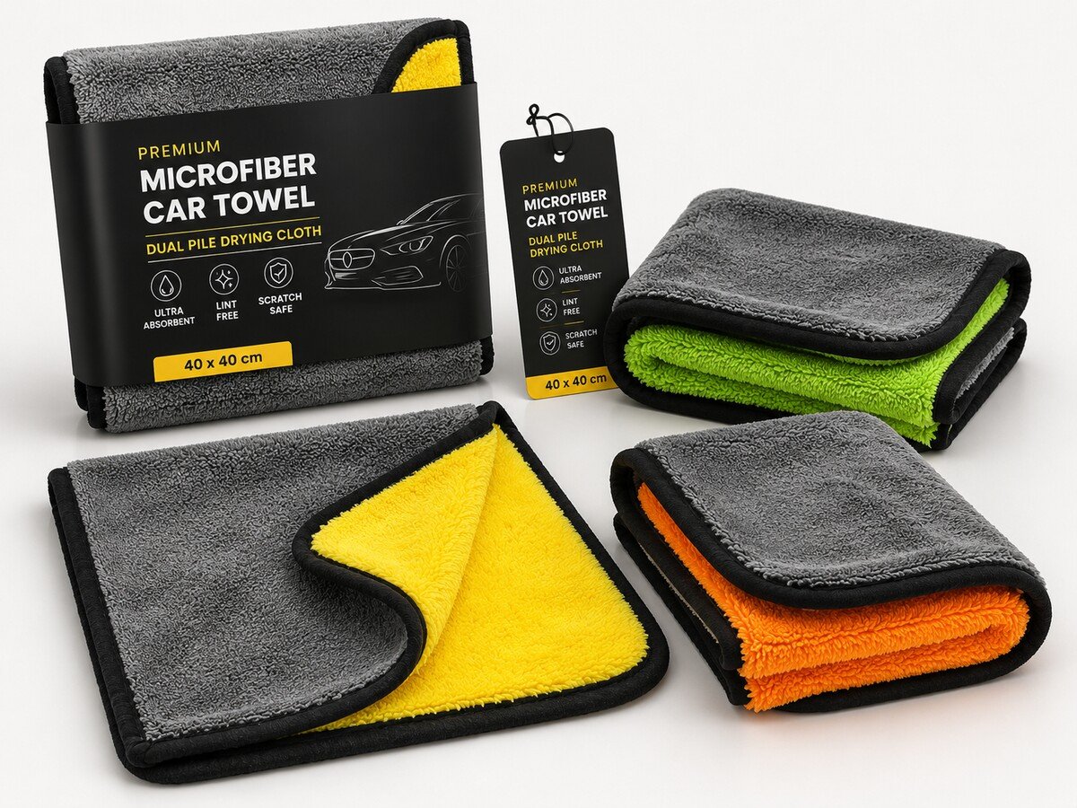 CC-15 Microfiber Car Detailing Towel