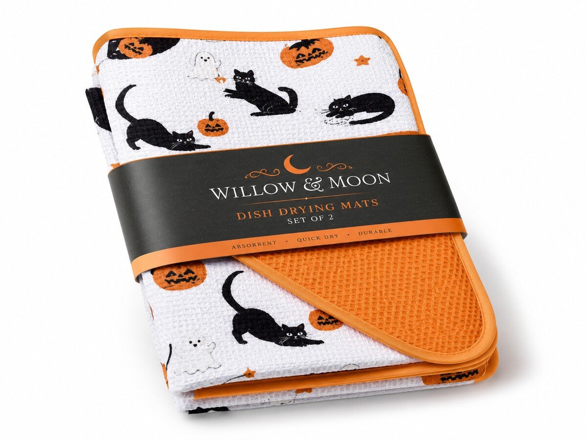KT-03 Printed Microfiber Dish Drying Mat