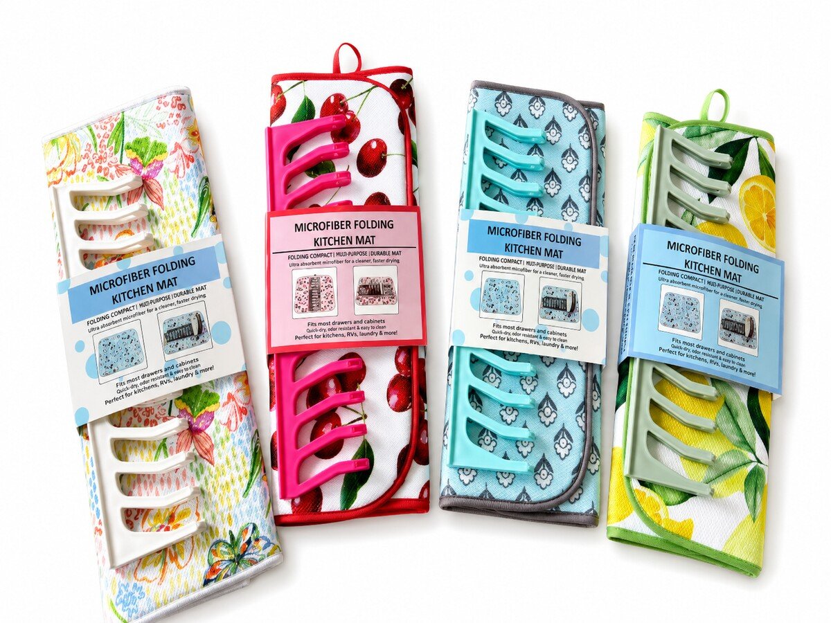 KT-04 Microfiber Kitchen Pot Scrubber Set