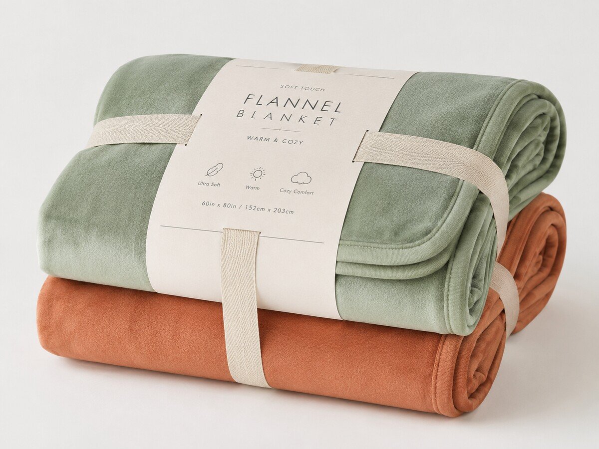BL-07 Solid Flannel Blanket